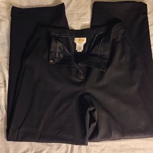 Talbots Wool Dress Pants Fully Lined, Cuffed Hem
